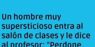 La buena suerte corre bajo las mesas