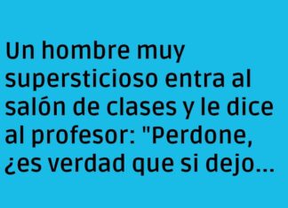 La buena suerte corre bajo las mesas