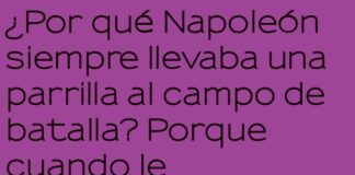 La estrategia a la parrilla de Napoleón