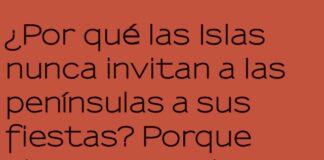 La Fiesta de las Islas: Cero Penínsulas Permitidas