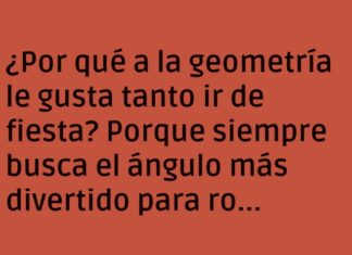 La Geometría Busca el Ángulo del Éxtasis Fiesta