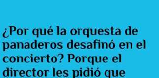 «Panaderos desafinan por malentendido divino»