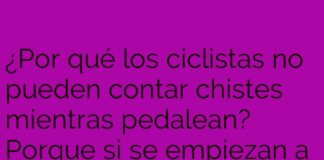 Risas sin Cadena en Dos Ruedas