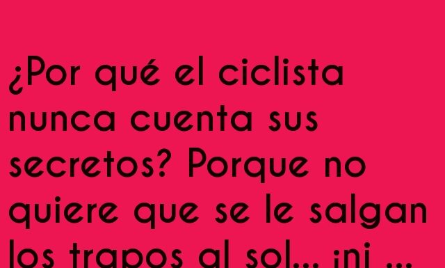 Secretos sobre ruedas y viento chismoso