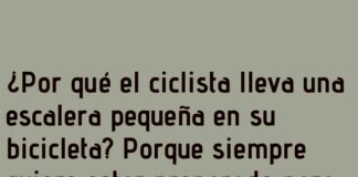 Siempre preparado para el ascenso
