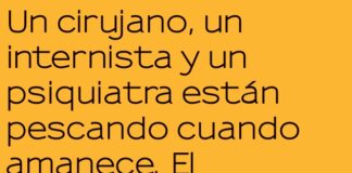 Tres médicos y una terapia al amanecer