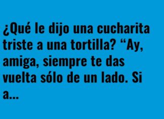 Una tortilla a medias y la cucharita consejera