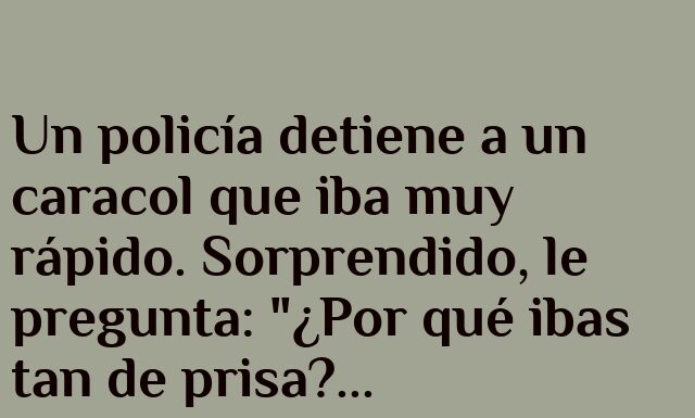 ¡Velocidad contra el crimen!