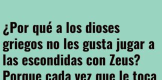 «¡Zeus arruina el escondite con truenos!»