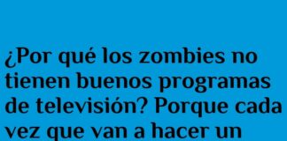 Zombies en la TV: ¡Mordiscos fuera de guion!
