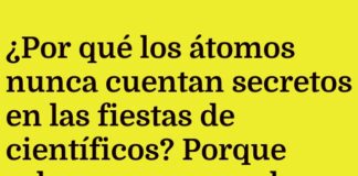 Átomos y moléculas: chismosos enlazados