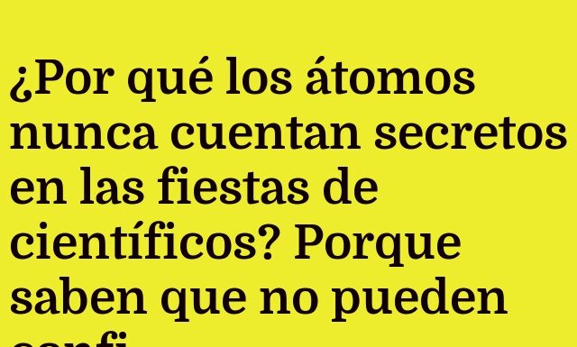 Átomos y moléculas: chismosos enlazados