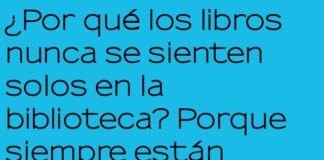 Amistad literaria en la biblioteca