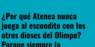 Atenea y el juego perdido del Olimpo