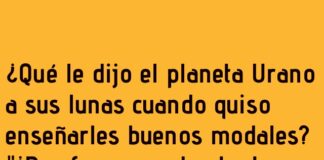 Buenas maneras en órbita.