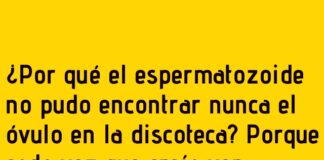 Buscando el óvulo, pero estacionamiento prohibido