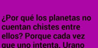 Chistes fuera de órbita: el problema interplanetario.