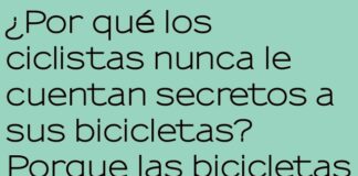 Confidencias en dos ruedas