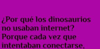 Dino-desconexión en la era prehistórica