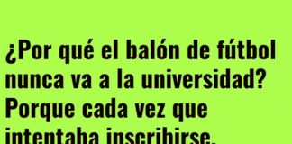 «El balón que prefirió anotar a estudiar»