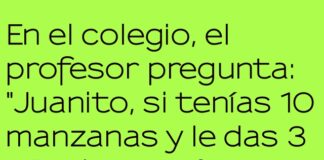 El Dilema de las Manzanas Sabrosas.