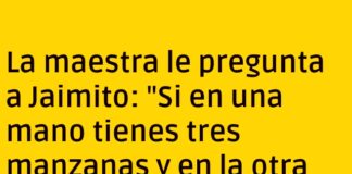 El ingenio de Jaimito y sus manzanas inesperadas
