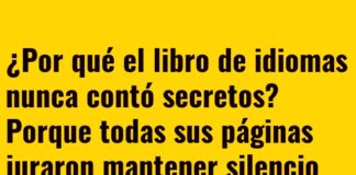 El libro poliglota silencioso