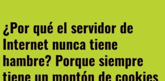 El servidor a dieta: ¡No más cookies!