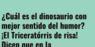 El Triceratórris humorista prehistórico