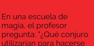 «El truco de desaparición de los lunes»