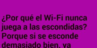 «El Wi-Fi y su estrategia de camuflaje fallida»