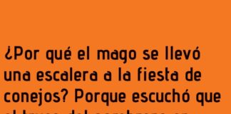 Escalera para el Sombrero Mágico
