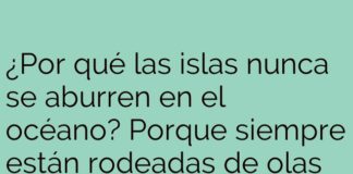 Islas siempre «marinadas» de diversión