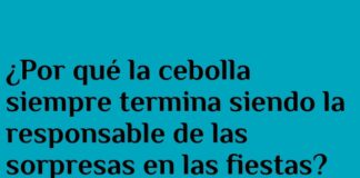 La cebolla: la reina de las lágrimas festivas
