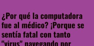 La computadora enferma y su receta digital