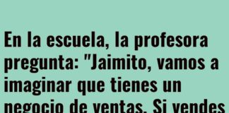 La creatividad de Jaimito con las manzanas