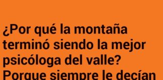 La psicóloga de altitud y profundidad