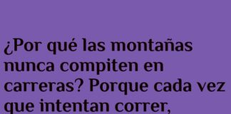 Las montañas y sus colinas de problemas