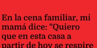 Mudanza necesaria en casa de mamá
