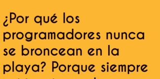 Programadores y su ciclo solar infinito