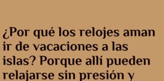 Relojes Isleños: Relajación Sin Presión