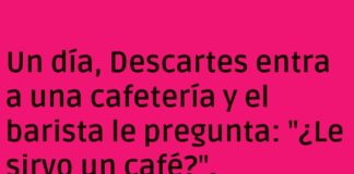 Un café demasiado existencial.