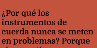 Un violín siempre sospechoso