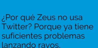 Zeus y su lío tuitero olímpico