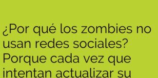Zombies sin Likes ni Actualizaciones