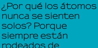 Átomos y su conexión elemental.