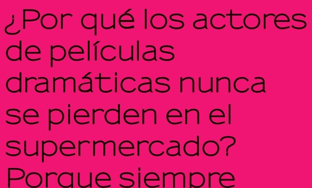 Actores en el Super: Siguiendo el Guion
