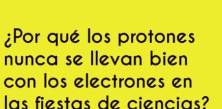 Atracción cargada y excusas negativas en la fiesta química