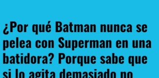 Bat-pelea Sin Batidora ni Bat-desastres