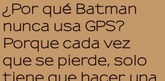 «Batman y el GPS de Alfred»